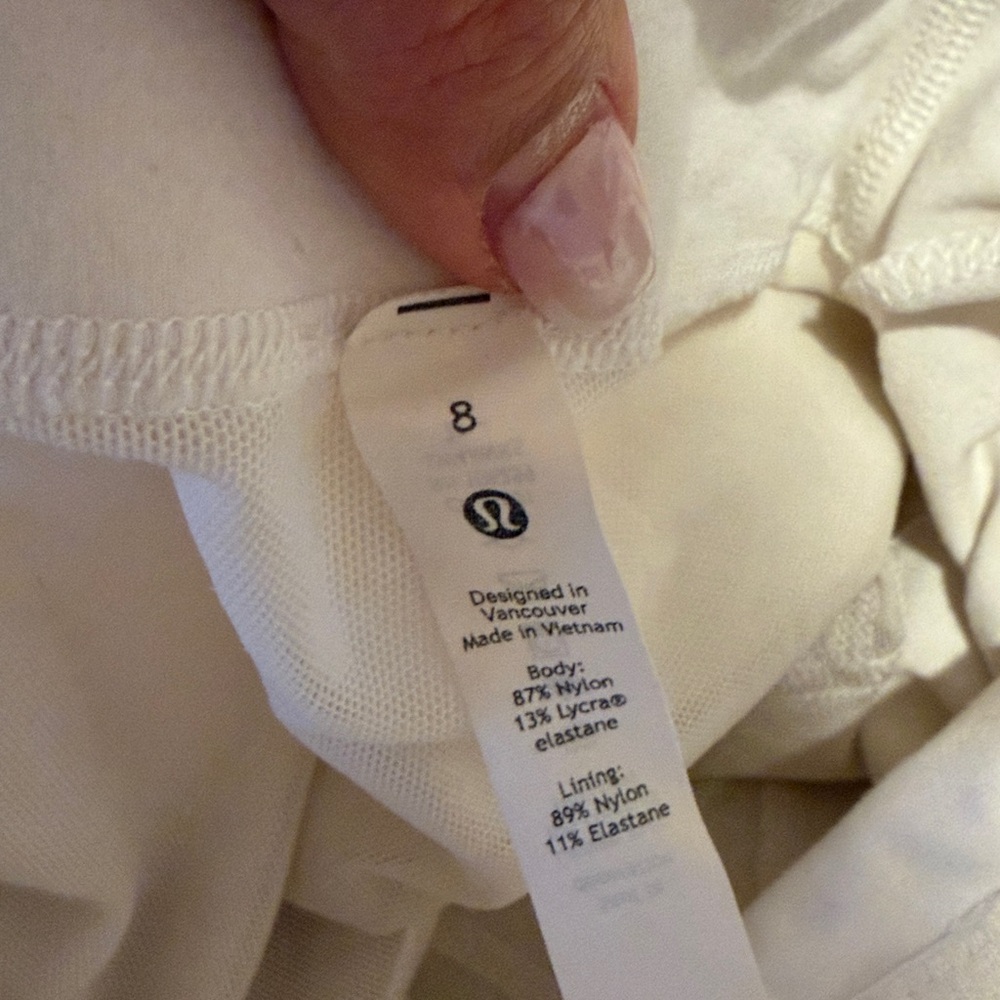 Lululemon Define Jacket Luon White Zip-Up Jacket size 8 - Picture 12 of 12